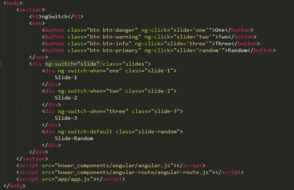 Example of Switch Case in AngularJS using ng-switch Directive