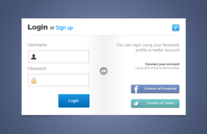 Responsive mobile first Bootstrap Login page Example