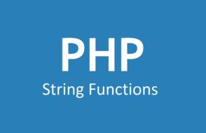 Frequently used PHP String Functions with Example & Explanation