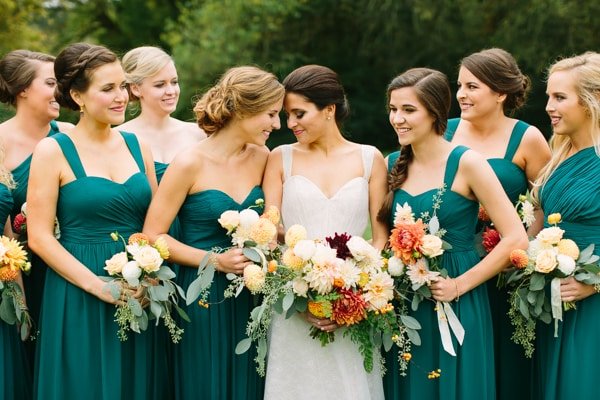 The Bridesmaids should prepare the things until the last Minutes